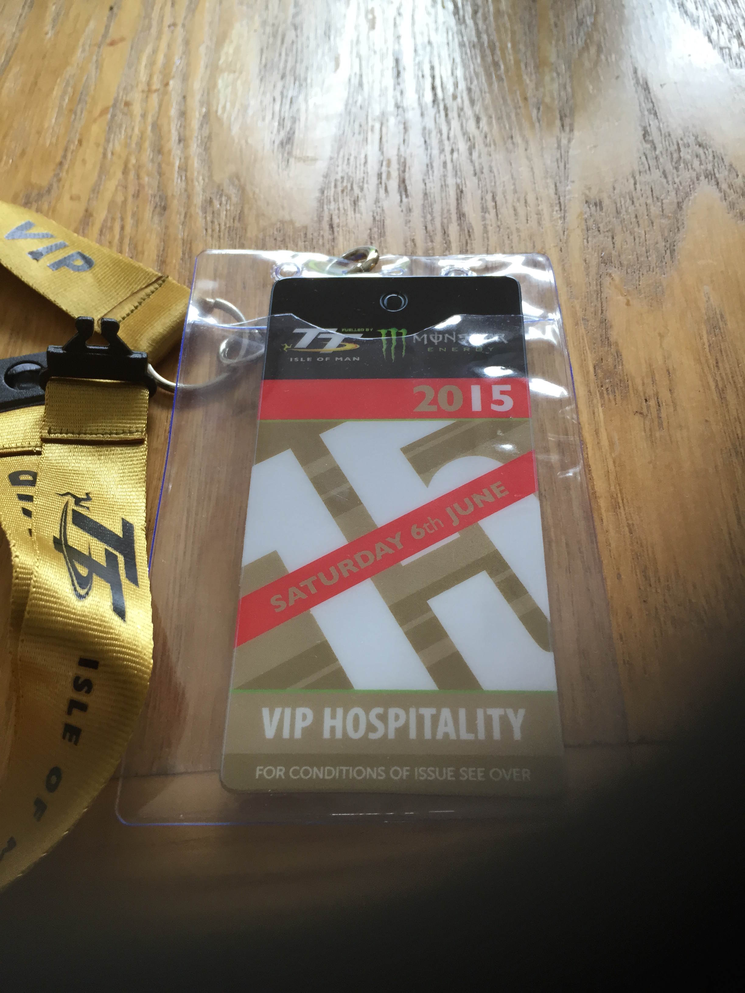 VIP hospitality tickets Isle of Man